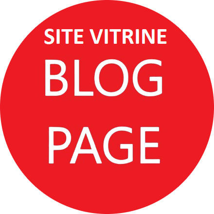 Site Page d' Accueil, Blog